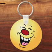Laughing Face Grumpey Sleutelhanger (Voorkant)