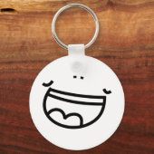 Laughing Face Sleutelhanger (Voorkant)