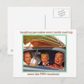 Laughing Gas Briefkaart (Voorkant / Achterkant)
