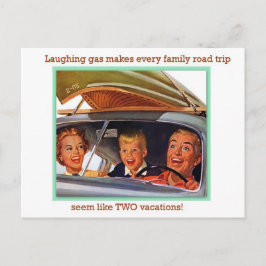Laughing Gas Briefkaart