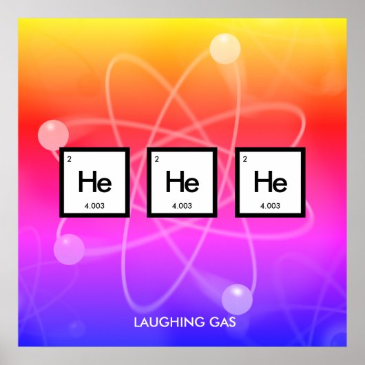 Laughing Gas Poster (Voorkant)