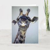 Laughing Giraffe Kaart (Voorkant)