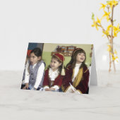 Laughing Girls Kaart (Gele Bloem)