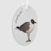 Laughing Gull Ornament (voorkant)