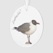 Laughing Gull Ornament (voorkant)