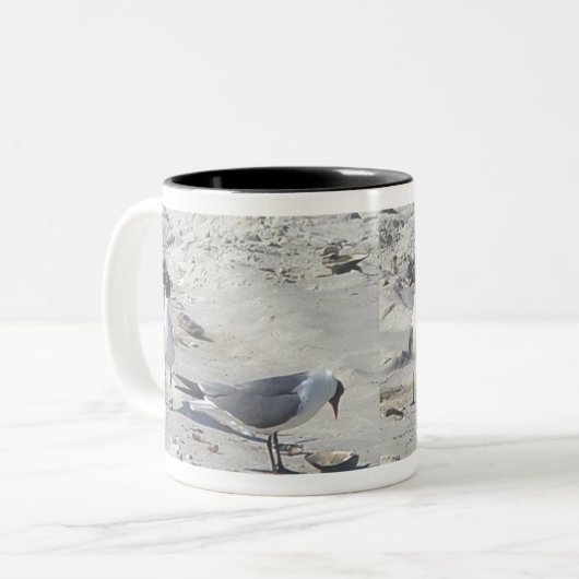 Laughing Gulls 11 Oz Mok (Voorkant links)