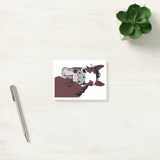 Laughing Horse Fun Paardensport Post-it® Notes (Kantoor)