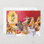 Laughing hyena briefkaart (Voorkant / Achterkant)