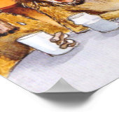 Laughing hyena poster (Hoek)