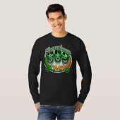 Laughing Irish Leprechaun Skulls : Shenanigans T-shirt (Voorkant volledig)