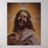 Laughing Jesus poster (Voorkant)