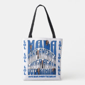 Laughing Kamala Tote Bag (Achterkant)