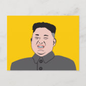 Laughing Kim Jon-un Briefkaart (Voorkant)