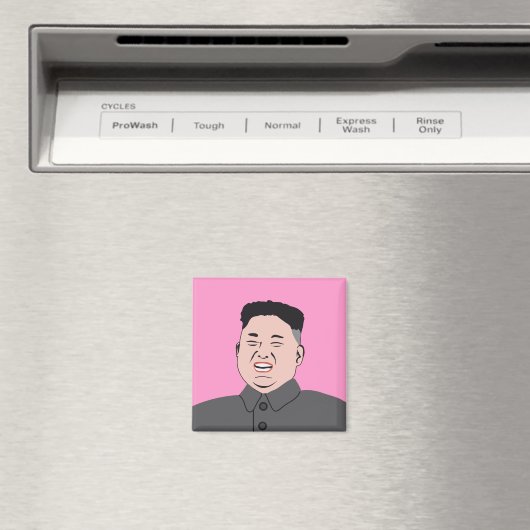 Laughing Kim Jong-un Magneet (Insitu (Vaatwasser))