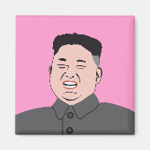 Laughing Kim Jong-un Magneet (Voorkant)