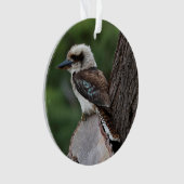 Laughing Kookaburra Bird Tree Ornament (voorkant)