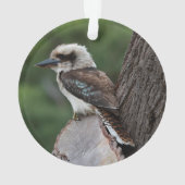 Laughing Kookaburra Bird Tree Ornament (achterkant)