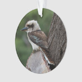 Laughing Kookaburra Bird Tree Ornament (voorkant)