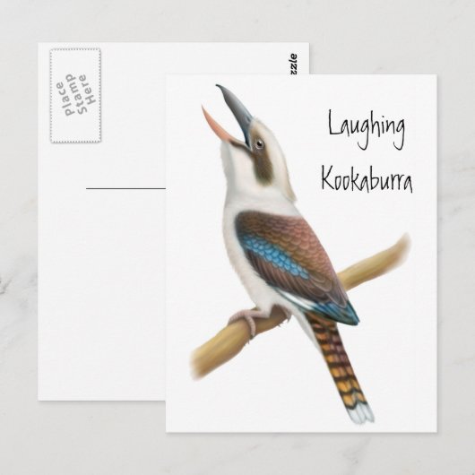 Laughing Kookaburra Briefkaart (Voorkant / Achterkant)