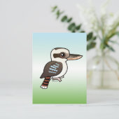 Laughing Kookaburra Briefkaart (Staand voorkant)