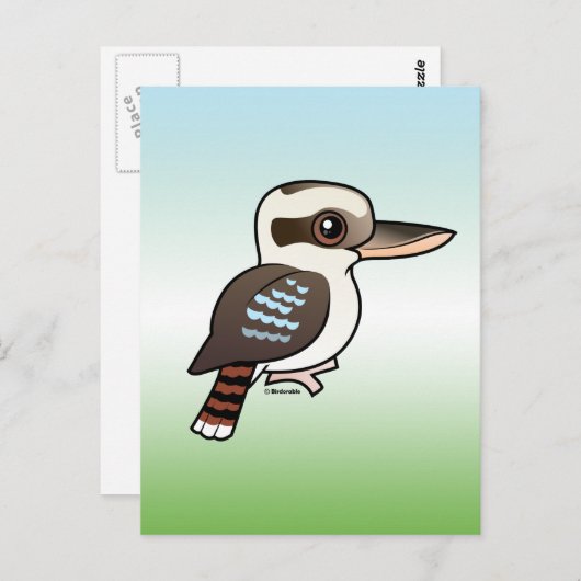 Laughing Kookaburra Briefkaart (Voorkant / Achterkant)