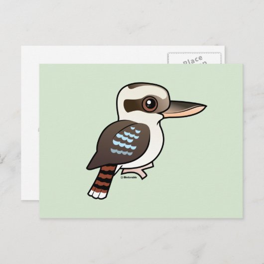 Laughing Kookaburra Briefkaart (Voorkant / Achterkant)