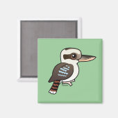 Laughing Kookaburra Magneet (Voorkant / Achterkant)