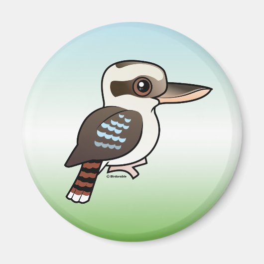 Laughing Kookaburra Magneet (Voorkant)