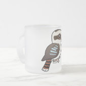 Laughing Kookaburra Matglas Koffiemok (Voorkant links)