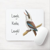 Laughing Kookaburra Mousepad Muismat (Met muis)