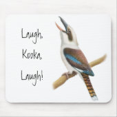 Laughing Kookaburra Mousepad Muismat (Voorkant)