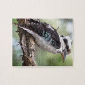 Laughing kookaburra op Fraser Island Australia Legpuzzel (Horizontaal)