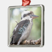 Laughing kookaburra op Fraser Island Australia Metalen Ornament (Links)