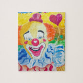 Laughing Larry Clown Puzzle Legpuzzel (Verticaal)