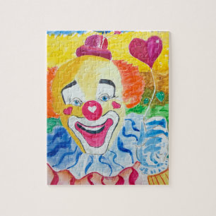 Laughing Larry Clown Puzzle Legpuzzel