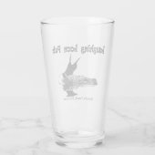 Laughing Loon Pub bierglas Glas (Achterkant)