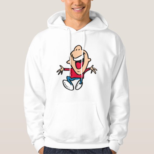 LAUGHING_MAN_2 HOODIE (Voorkant)