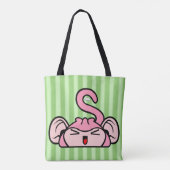 Laughing Monkey Shoulder Tote Bag (Achterkant)