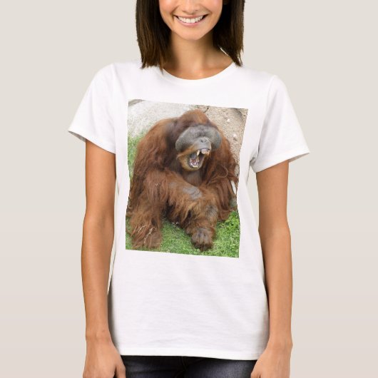 Laughing Orangutan T-shirt (Voorkant)