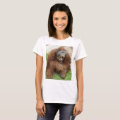 Laughing Orangutan T-shirt (Voorkant volledig)