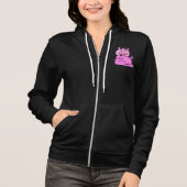 Laughing Pig Jacket Hoodie (Voorkant)