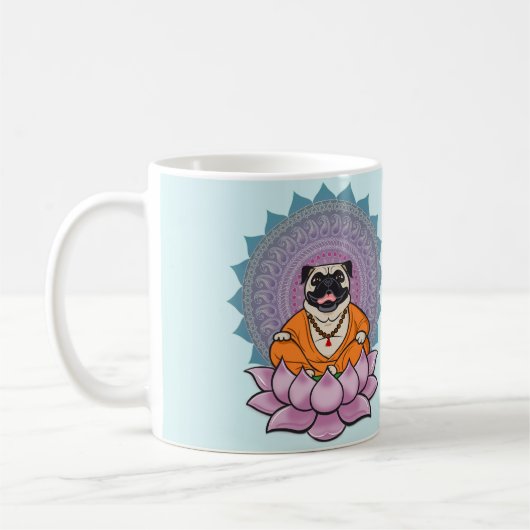 Laughing Pug Mandala Mok (Links)