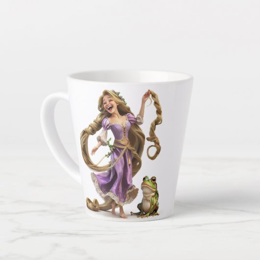 Laughing Rapunzel Latte Mok (Linkerhoek)