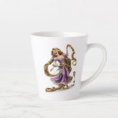 Laughing Rapunzel Latte Mok (Rechts)