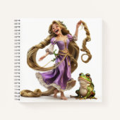 Laughing Rapunzel Notitieboek (Voorkant)