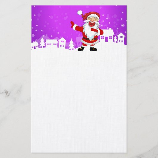 Laughing Santa Briefpapier (Voorkant)