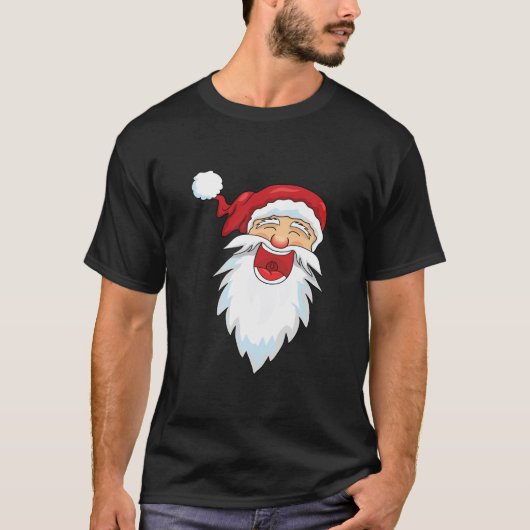 Laughing Santa T-shirt (Voorkant)