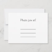 Laughing Skeleton Woman in Red Bonnet Kaart (Achterkant)