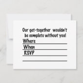 Laughing Skeleton Woman in Red Bonnet Kaart (Achterkant)