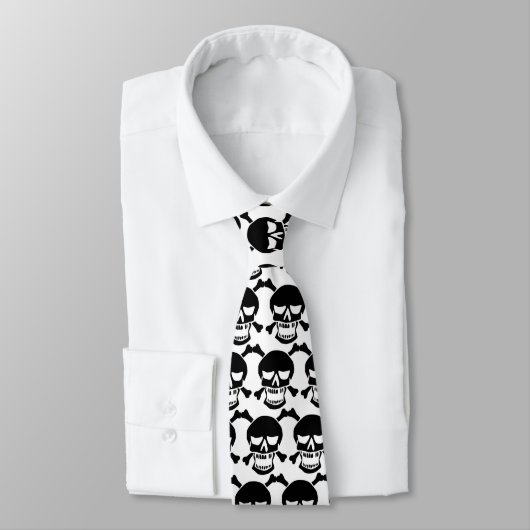 Laughing Skulls Stropdas (Gebonden)